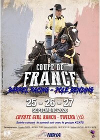 Coupe de France Barrel Racing - Pole Bending à Fuveau