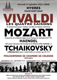 Chambre philharmonique de Cologne en concert à Hyères