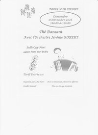 Thé dansant à Nort-sur-Erdre