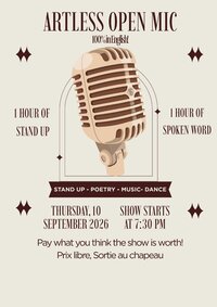 Open Mic Night à Marseille 6e