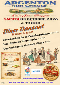 Spectacle et bal Trad à Argenton-sur-Creuse