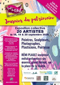 JEP - Exposition collective Val de l'Art à Bréhémont