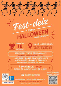 Fest-deiz d'Halloween à Joué-lès-Tours