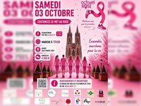 Marche rose "Coutances se met au rose" à Coutances