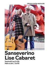 Concert du mois - Sanseverino x Lise Cabaret à Bréhal