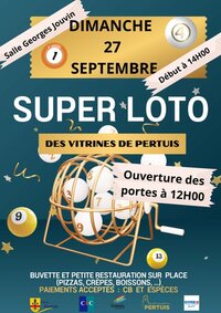Super Loto des Vitrines de Pertuis à Pertuis