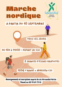 Marche nordique à Airvault