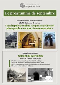 Exposition : La Chapelle de Gabas vue par les artistes peintres et photographes  à Laruns