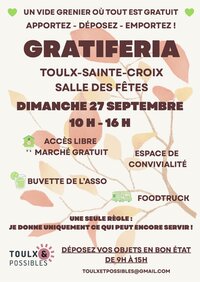 Gratiferia à Toulx-Sainte-Croix