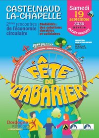 Fête du Gabarier : économie circulaire, mobilité ... à Castelnaud-la-Chapelle