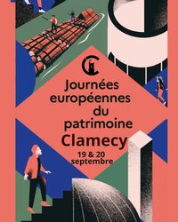 JEP : Stand Fondation du Patrimoine à la médiathèque à Clamecy