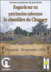 JEP - Promenade commentée  "Regard sur un patrimoine méconnu : le cimetière de C à Clamecy