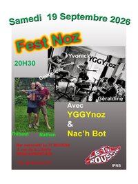 Concert Fest Noz avec Iggy Noz et Nac'h Bot à Avranches
