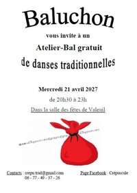Atelier Bal Folk à Valeuil