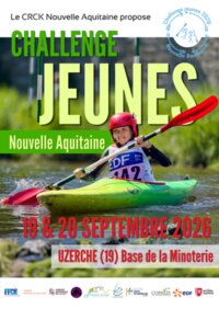 Challenge Jeunes Canoë-Kayak à Uzerche