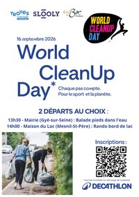 World Cleanup Day 2026 à Lavau