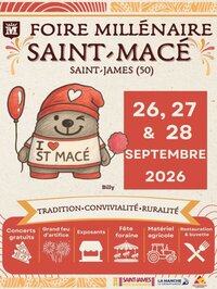 Foire millénaire Saint-Macé à Saint-James