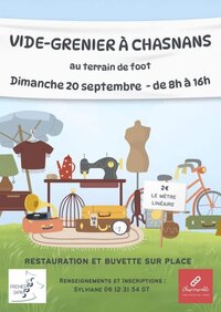 Vide-grenier à Les Premiers Sapins