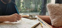 Café · cookie · croquis à Tours