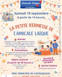 La petite kermesse de l'Amicale Laïque à Casteljaloux