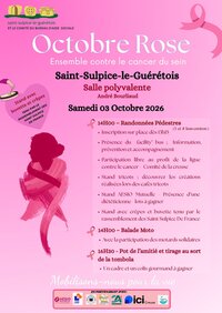 Octobre Rose à Saint Sulpice le Guérétois à Saint-Sulpice-le-Guérétois