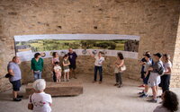 Visite du château de Gramont à Bidache