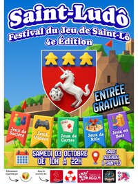 Saint-Ludô - Festival du Jeu - 4e édition à Saint-Lô