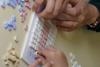Atelier participatif – Mosaïque - Site du Fâ à Barzan