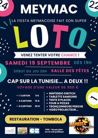 Super loto de la Fiesta Meymacoise à Meymac