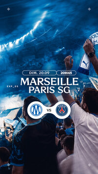 Match OM - PSG à Marseille 8e