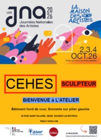 Atelier Claude CEHES - Les Journées Nationales des Artistes à Nogent-le-Rotrou