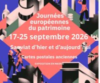 Journées de Patrimoine : Exposition de cartes postales anciennes à Sauviat-sur-Vige