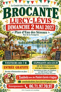 Brocante de Lurcy-Lévis – Plan d’Eau des Sézeaux à Lurcy-Lévis