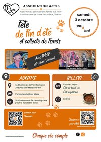 Fête de fin d'été - The Monday Night Project - Collecte de fonds à Saint-Martin-le-Pin