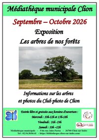 Exposition Les arbres de nos forêts à Clion