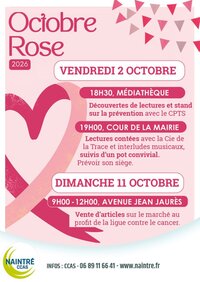 Octobre Rose à Naintré