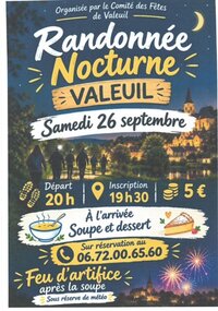 Randonnée nocturne à Brantôme en Périgord