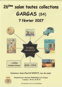 26ème salon toutes collections à Gargas