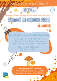 Dictée à Sancoins
