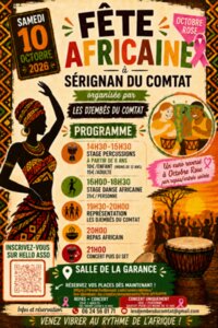 Fête africaine à Sérignan-du-Comtat