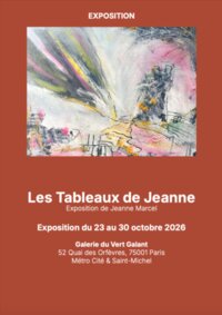 Les Tableaux de Jeanne – Exposition à Paris à Paris 1er
