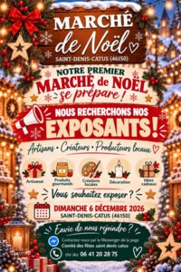 Marché de Noël à Saint-Denis-Catus à Catus