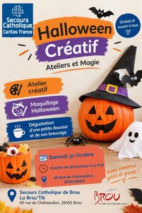 Halloween créatif à Brou