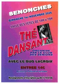 Thé dansant du Club des Séniors à Senonches