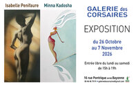 Exposition de peinture de Isabelle Penifaure et Minna Kadosha à Bayonne