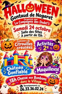 Halloween à Gontaud de Nogaret à Gontaud-de-Nogaret