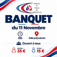 BANQUET DE LA FNACA à Merville