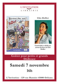 Goûter dédicace à Orléans
