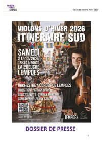 Les Violons d'Hiver à Lempdes