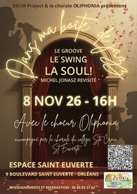 Concert "Dans ma boîte de Jazz" à Orléans